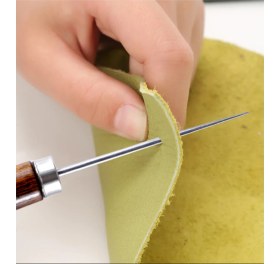 Resim Vox Art Ahşap Biz Deri Delici El Aleti Ergonomik Tasarım ile Çok Amaçlı Kullanım İçin Uygun 