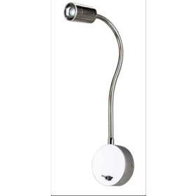 Resim Akdeniz Aydınlatma Elektrik Malzemeleri Ledli Okuma Lambası Yatak Başı Otel Tipi 