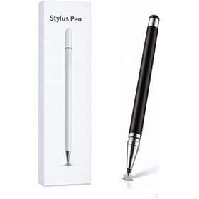 Resim İnfinix Hot 30 Uyumlu Dokunmatik Stylus Kalem Disk Uçlu Hassas Tablet Telefon Çizim Kalemi 