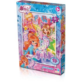 Resim NessiWorld KS Games Winx 50 Parça Puzzle 