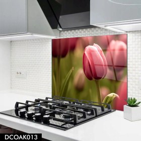 Resim Olinpa Cam Ocak Arkası Koruyucu | Lale Model 