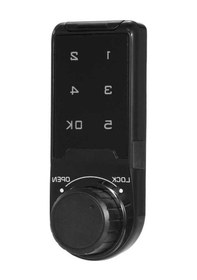 Resim Pazly Dokunmatik Akıllı Ekran T9 Kombinasyon Kilidi - Plastik Panel Dolap & Çekmece Kilidi 