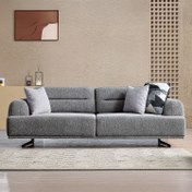 Resim Montana Koltuk Takımı - FER 232 GRİ / İkili Düz Kol 