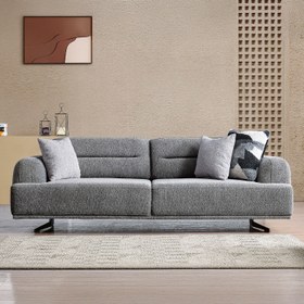 Resim Montana Koltuk Takımı - FER 232 GRİ / İkili Düz Kol 