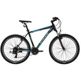 Resim Mtx 7050 V-brake 27,5 Jant 21 Vites Erkek Dağ Bisikleti 2023 Mat Siyah-yeşil Standart 