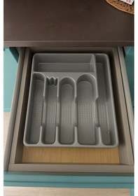 Resim Ny Home Çekmece İçi Kaşıklık 6 Gözlü Antrasit Antrasit 