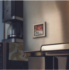 Resim Hollanda Bisklet Görseli Baskılı Mdf Magnet 7x7 157 