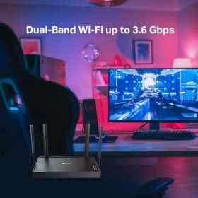 Resim Storemax BE220, BE3600 Mbps, Fiber Destekli, 4× Gbps Port, Vpn Destekli, Homesheild, Mesh Uyumlu, -Band Wi-Fi 7 Router 