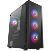 Resim Gamers Arena Vento VG16AL RGB E-ATX Gaming Kasa Gamers Arena