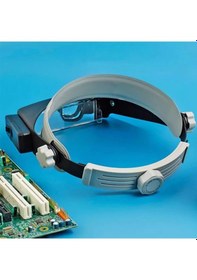 Resim 81007p Led Işıklı Kuyumcu Kafa Büyüteci 