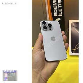 Resim Apple iPhone 16 Pro İkinci El TR | 128 GB | Natürel Titanyum 