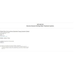 Resim Aqua Bella Tr Tank Su Arıtma Cihazı Tankı Nsf Sertifikalı 8 Lt 