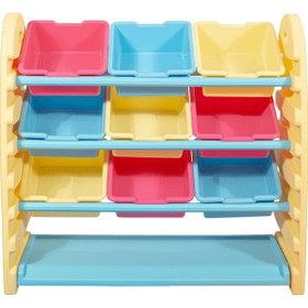 Resim King Kids Saklama Rafı Krem 