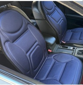 Resim Willowhaven Mavi 2 Koltuk Masajlı Isıtmalı Soğutmalı Hafıza Köpüklü Otomobil Kolçakları 
