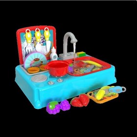 Resim Otomatik Su Devir Daimli Lavabo Seti 07953 