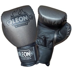 Resim Aksaspor Leon Blade Training Boks, Kick Boks Ve Muay Thai Eldiveni Gri 