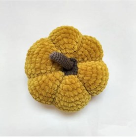 Resim Uretti-cigdem1234 - Amigurumi Saplı Kadife Örgü Kabak 