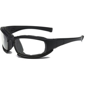 Resim Jzcat Rüzgar Geçirmez Motosiklet Gözlüğü Bisiklet Sporu Güneş Gözlüğü-sty02 