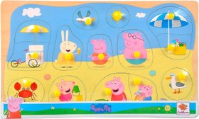 Resim Simba Eichhorn Peppa Pig Pin Puzzle - Yaz 109265710 