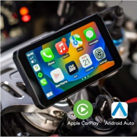 Resim CHIGEE AIO-5 Lite Motosiklet CarPlay Android Auto GPS Navigasyon Sistemi, BSD, STARVIS HDR 5" LCD, 60FPS, 