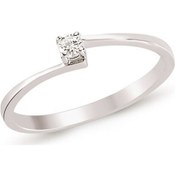 Resim Tektaş Pırlanta Yüzük 0,08 Ct Pyz0018 Altınsepeti 