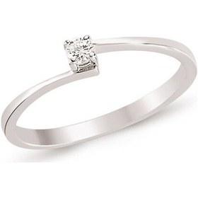 Resim Tektaş Pırlanta Yüzük 0,08 Ct Pyz0018 Altınsepeti 