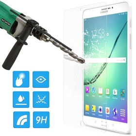 Resim Samsung Galaxy Tab S2 8.0 T710 T715 Kırılmaz Cam Ekran Koruyucu 