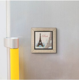 Resim Eyfel Kulesi Baskılı Mdf Magnetkrg-001 