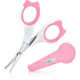 Resim Unisex Bebek Pembe Tırnak Makası 
