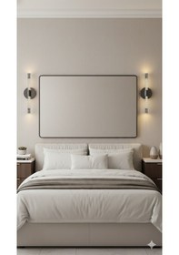 Resim Bhbackhome Bubbleflux Şık Tasarım Modern Ledli Aplik 40 Cm Pilli Antrasit 