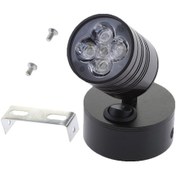 Resim Suntek 5w 12v Tekne Okuma Anahtarı Siyah-kabuk-soğuk-beyaz-led 