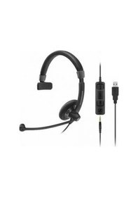 Resim Sennheiser SC 45 USB Kulak Üstü Çağrı Merkezi Kulaklığı 