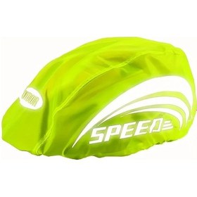 Resim Lumaworld 1 Adet Bisiklet Kask Kılıfı - Dayanıklı Polyester, Reflektif Tasarım, Yeşil-siyah 