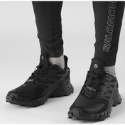 Resim Salomon Supercross 4 Gore-Tex Kadın Siyah Outdoor Ayakkabı (L41733900) 
