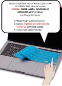 Resim Mcstorey Macbook Pro Klavye Koruyucu 13inç M1 Için (US TO TR) A2289 A2251 A2338 A2141 Ile Uyumlu 