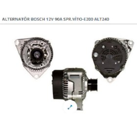Resim Dodo ALTERNATÖR BOSCH 12V 90A SPRINTER-VITO-E200 - DODO-ALT240 