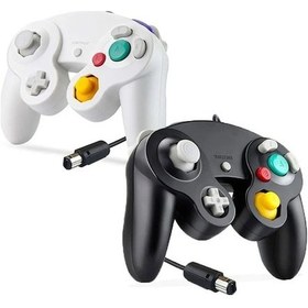 Resim Dancemonkey Nintendo Gamecube Kablolı Gamepad, Klasik Joystick Denetleyici, Wii U İçin İdeal 