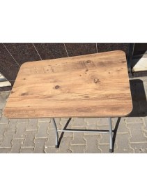 Resim Tubix Katlanır Balkon Masası Çam 50X80 cm 