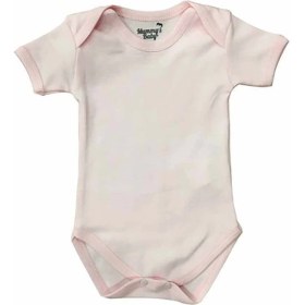 Resim Mummy's Baby Kısa Kollu Çıtçıtlı Body Pembe 