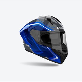 Resim Aıroh Matryx Wıde Blue Gloss Kask Mavi 