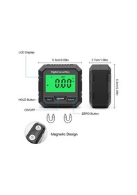 Resim Dijital Su Terazisi - Elektronik Seviye & Açı Bulucu 