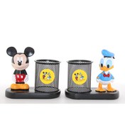 Resim Polyester Mickey Mouse Ve Duffy Duck Kalemlik 