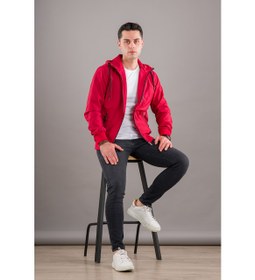 Resim Wous Slimfit Kapşonlu Astarlı Baharlık Erkek Mont 