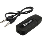 Resim Streak Bluetooth Usb Aux Kit Bluetooth Alıcı Müzik Dinleme Android Ios 