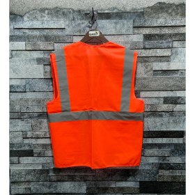 Resim Vento Mühendis Tipi Reflektörlü Ikaz Yeleği (Turuncu) 