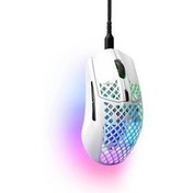 Resim SteelSeries Aerox 3 2022 RGB Kablolu Snow Gaming Mouse (SSM62603) 