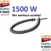 Resim Çetinler 1500 Watt Uyumlu Ufo Kumtel Infrared Elektrikli Isıtıcı Soba Teli Rezistansı 