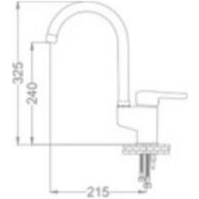 Resim Gms Omega Mix Kuğu Eviye Mutfak Bataryası Omg102 