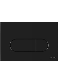 Resim Vitra 740-2250 Root Round Kumanda Paneli ,parlak Siyah 