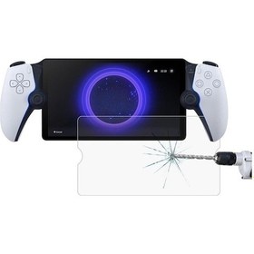 Resim Bosphorusboutique Uzaktan Uyumlu Temperli Sony Ps5 Portal Playstation Patlamaya İçin Filmi Dayanıklı Cam 9h 0.3mm Ec 